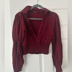 Zara cropped long sleeve